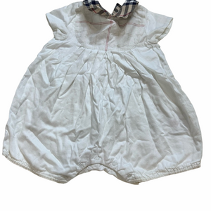 Burberry Tanner Short Sleeve Bodysuit Infant Onesie Size 3M